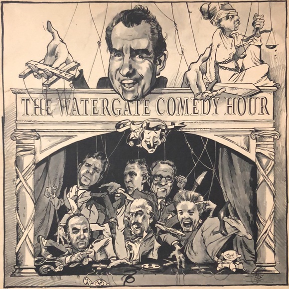 The Watergate Comedy Hour Vinyl Album Cover Jacket Outer Sleeve - Picture 1 of 3